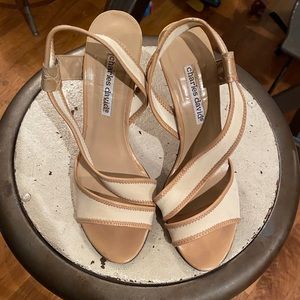 Last call! Gorgeous neutral Charles David sandals